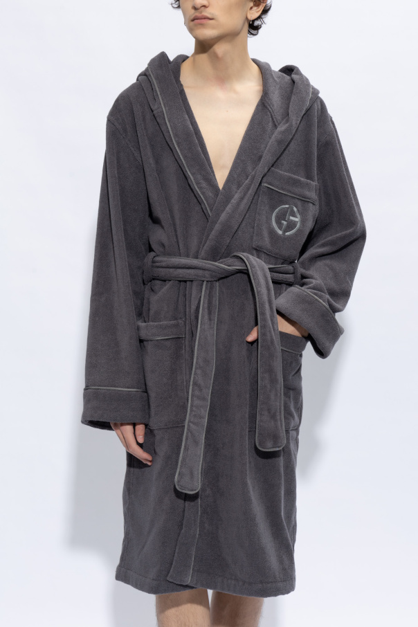 Giorgio Armani Hooded bathrobe
