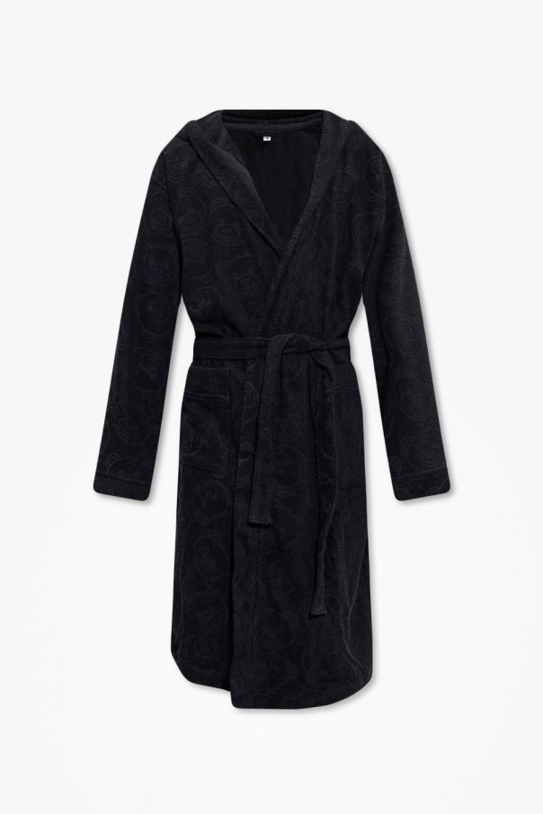 Moschino Hooded bathrobe