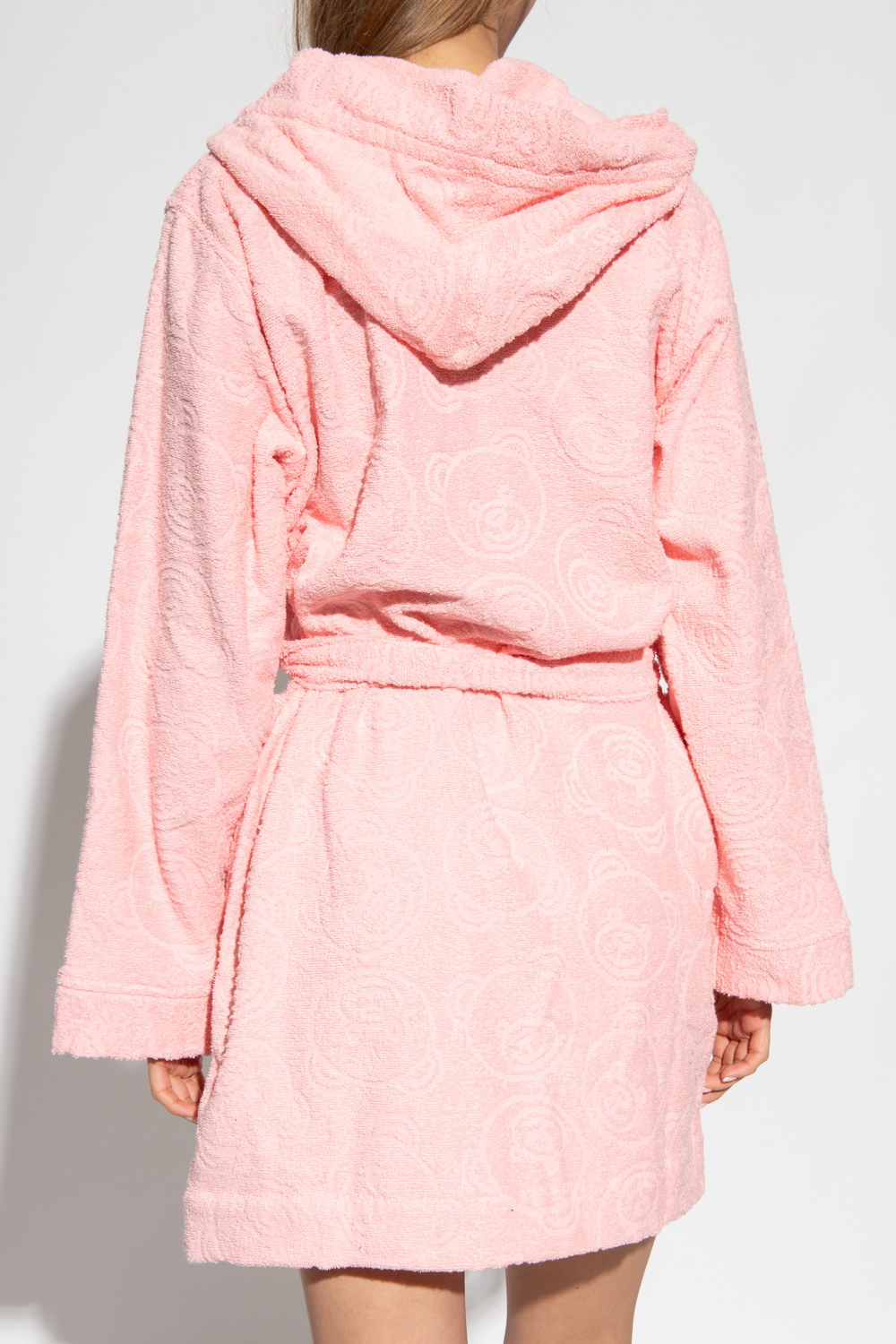 Moschino Hooded bathrobe