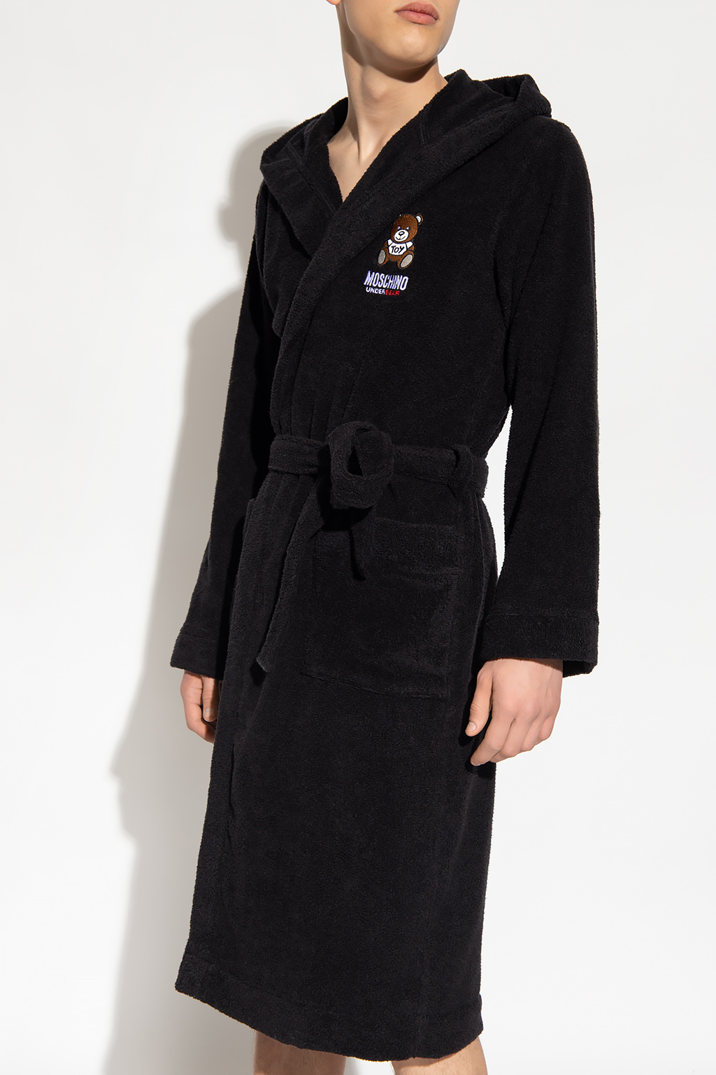 Moschino Hooded bathrobe