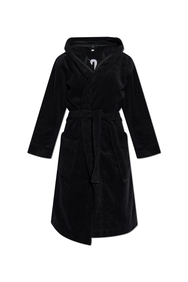 Cotton bathrobe with hood, zdjęcie 1 Cotton bathrobe with hood od Moschino