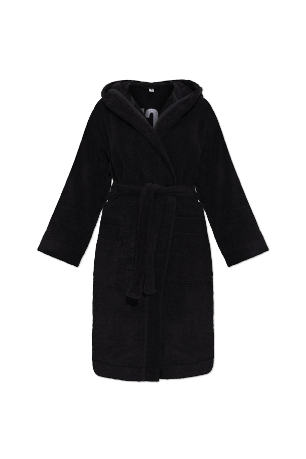 Bathrobe with logo od Moschino