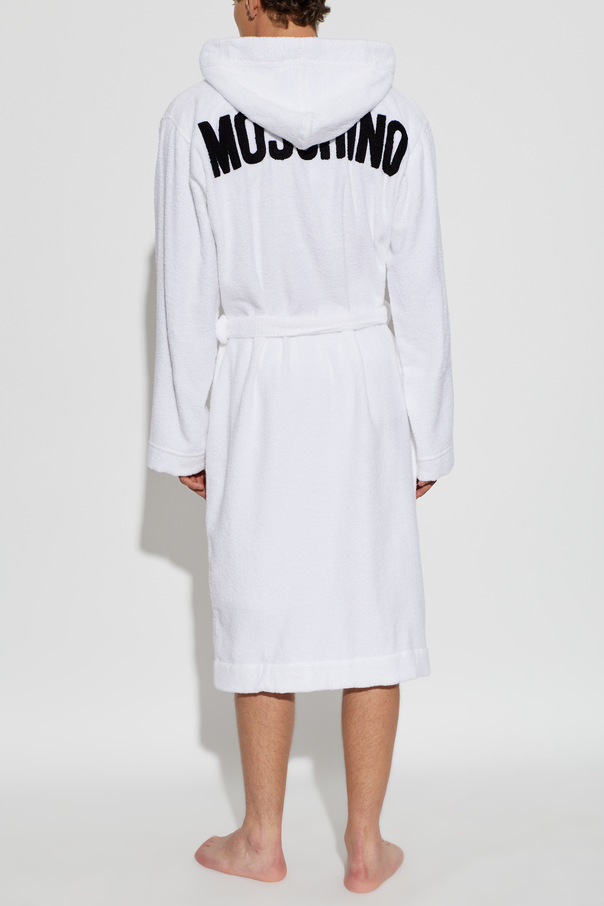 Moschino Bathrobe with embroidered logo