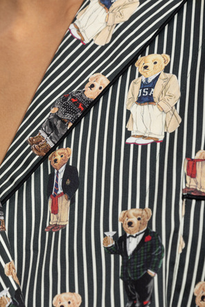 Polo Ralph Lauren Robe de algodão com estampado