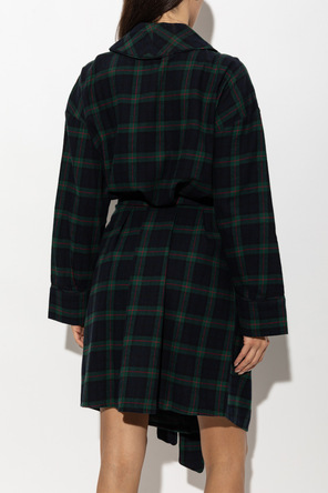Polo Ralph Lauren Robe de algodão aos quadrados