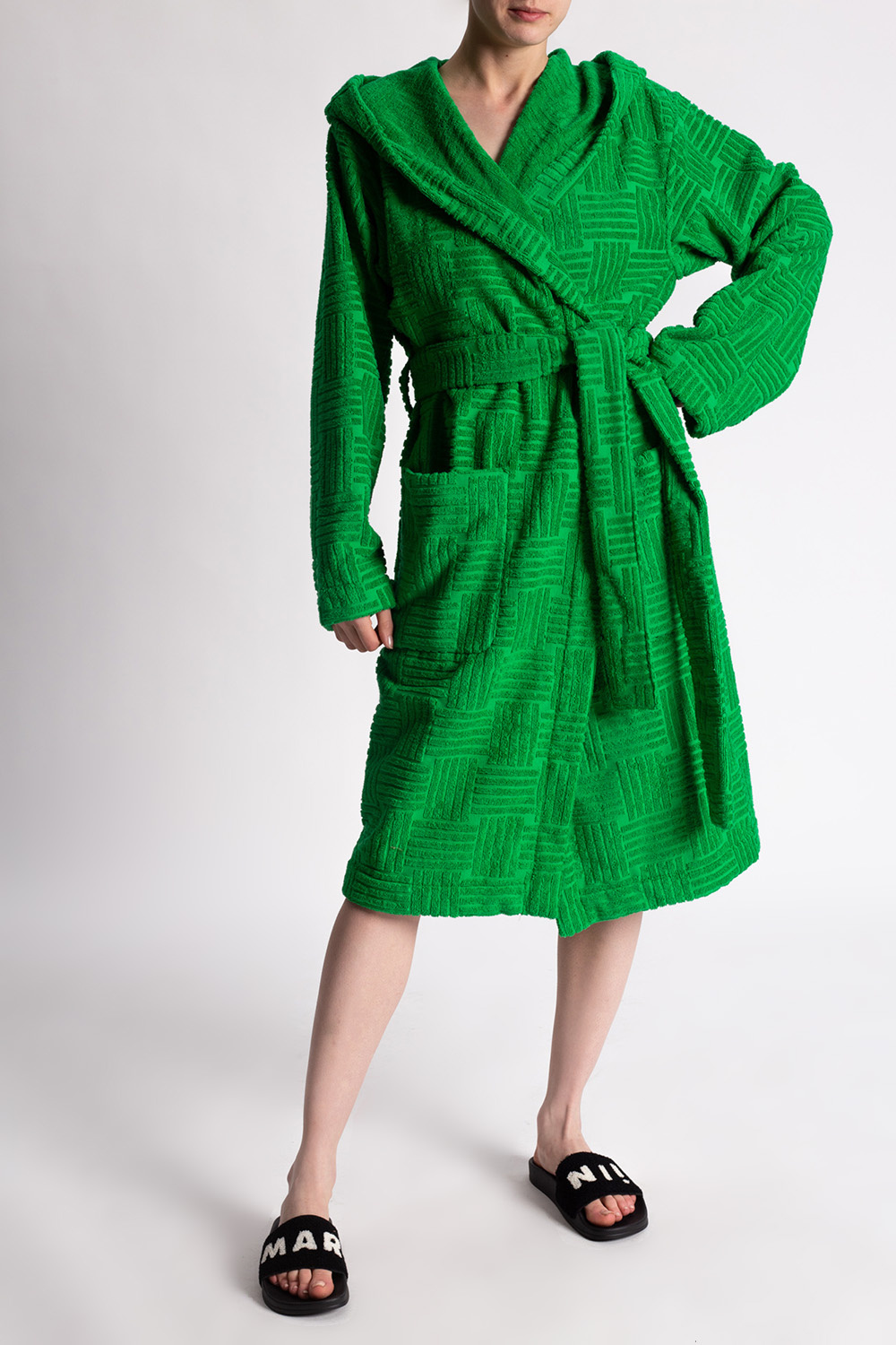 Bottega Veneta Hooded bathrobe