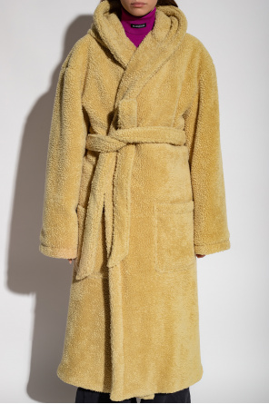 Balenciaga Faux-shearling coat