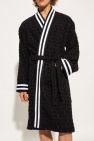 Balmain Bathrobe with logo