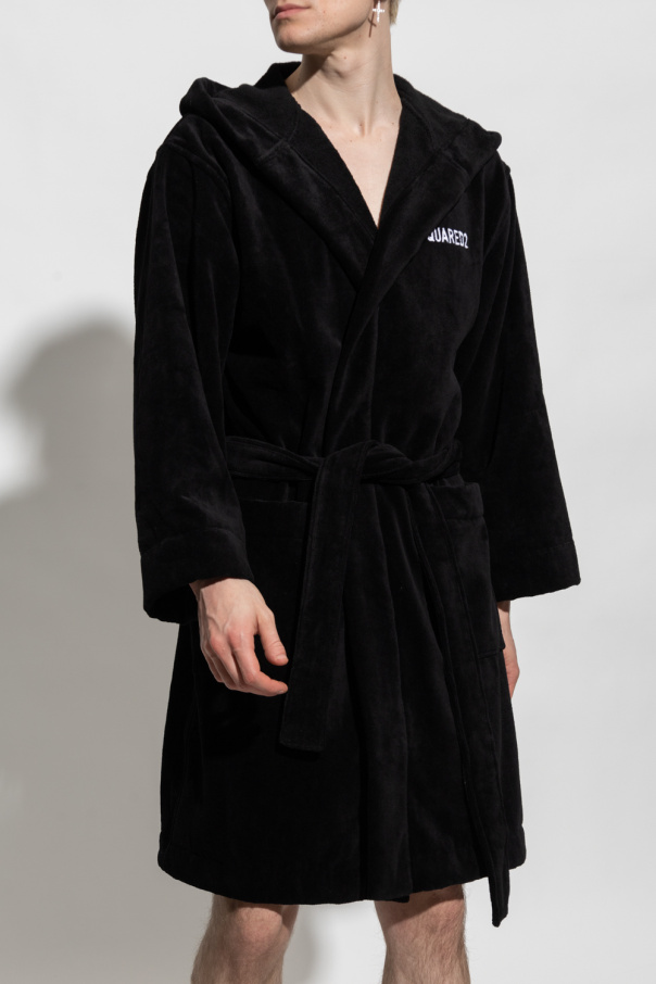 Dsquared2 Hooded bathrobe