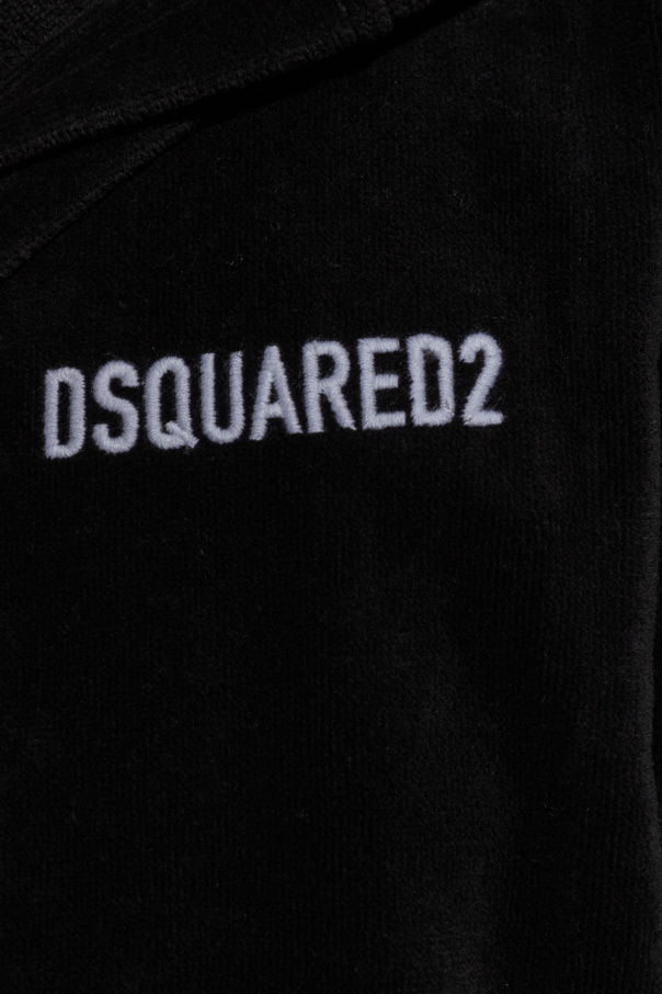 Dsquared2 Hooded bathrobe