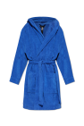 Dsquared2 BLUE Bathrobe with logo