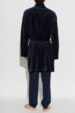 Emporio Armani Men's Belted Robe – Deep Navy by Emporio Armani