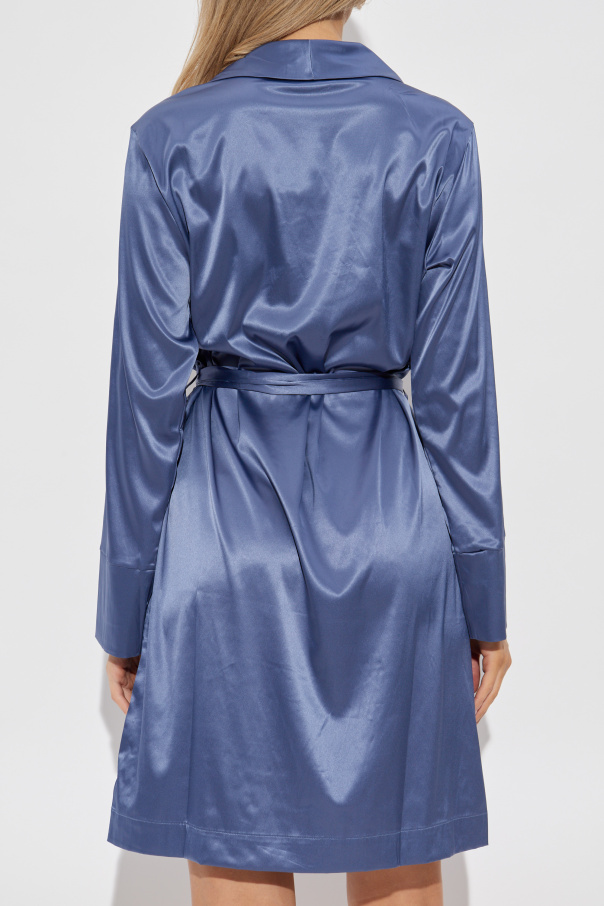 Emporio Armani Satinierter Morgenmantel