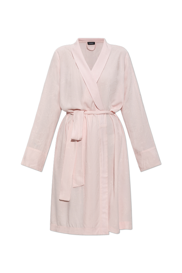 Floral-patterned robe od Emporio Armani