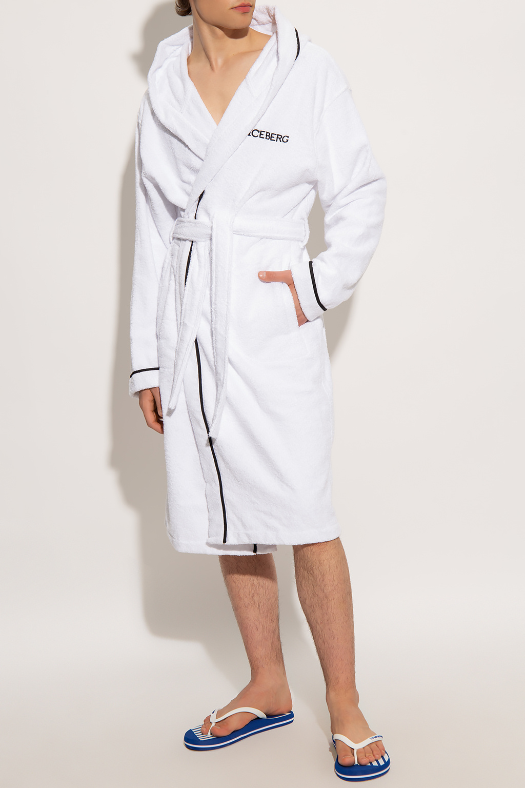 Iceberg Hooded bathrobe