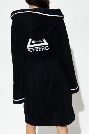 Iceberg Bathrobe with logo
