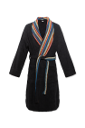Paul Smith NAVY BLUE Robe with 'Artist Stripe' motif