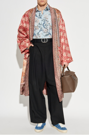 Silk kimono with belt od Etro