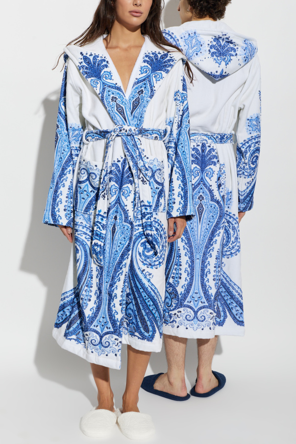 Etro Home Bathrobe with hood