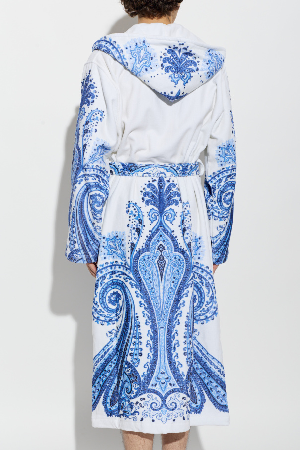 Etro Home Bathrobe with hood