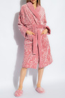 Versace Home PINK Bathrobe with Barocco pattern