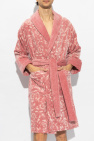 Versace Home PINK Bathrobe with Barocco pattern