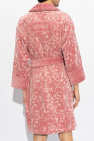 Versace Home PINK Bathrobe with Barocco pattern