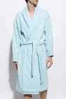 Versace Home light blue Cotton bathrobe