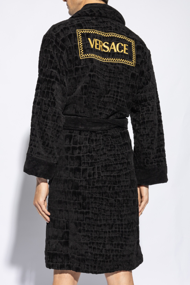 Versace Home Bathrobe with logo