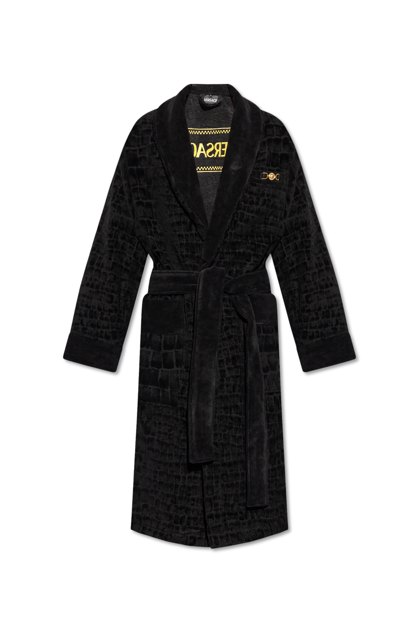 Versace Home Bathrobe with logo