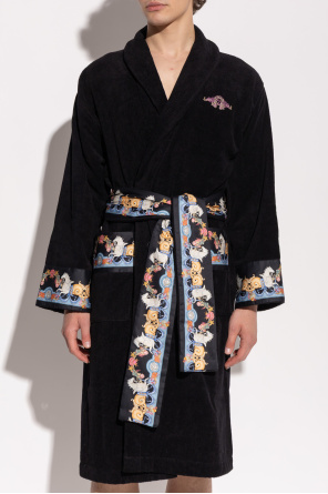 Versace Home Bademantel mit Gürtel
