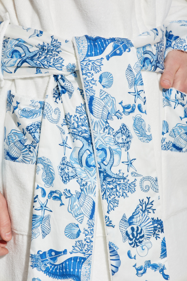 Versace Home Bathrobe with belt