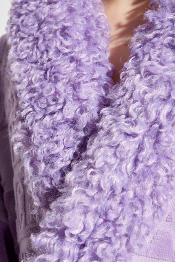 Versace Home Robe finished with faux fur