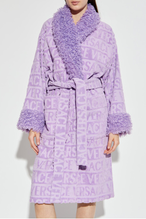 Versace Home Robe finished with faux fur