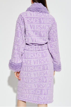 Versace Home Robe finished with faux fur