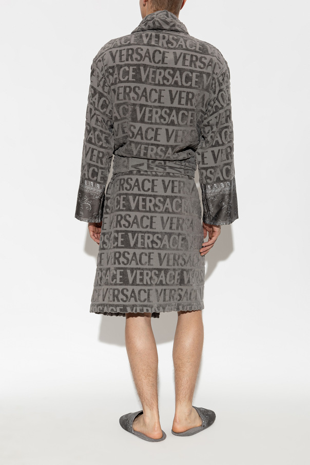 Versace Home Bavlnený župan s opaskom