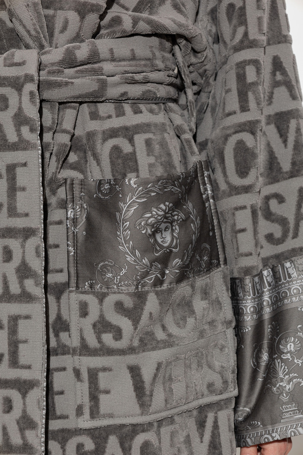 Versace Home Bavlnený župan s opaskom