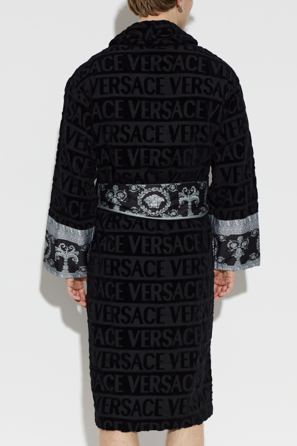 Versace Home Bathrobe with logo