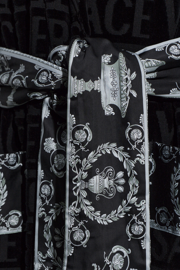 Versace Home Bathrobe with logo