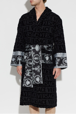Versace Home Bathrobe with logo