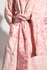 Versace Home PINK Bathrobe with logo