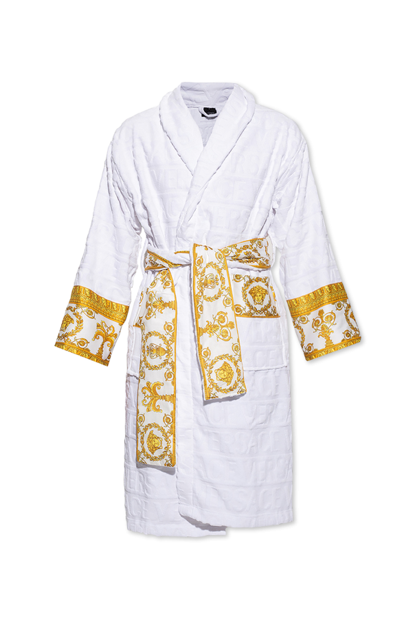 Bathrobe with logo, zdjęcie 1 Bathrobe with logo od Versace Home
