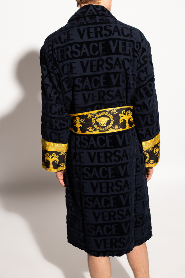 Versace Home TWINSET logo-print long-sleeved hoodie