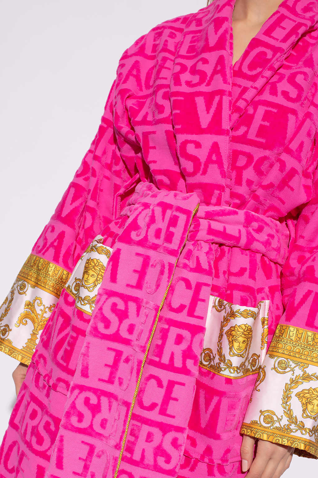 Versace Home Patterned bathrobe