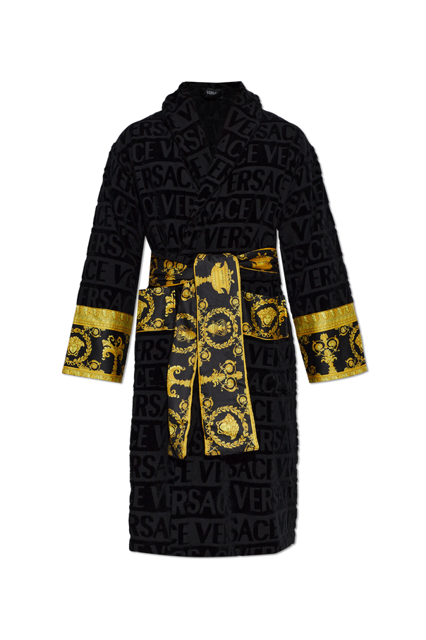 Patterned bathrobe od Versace Home