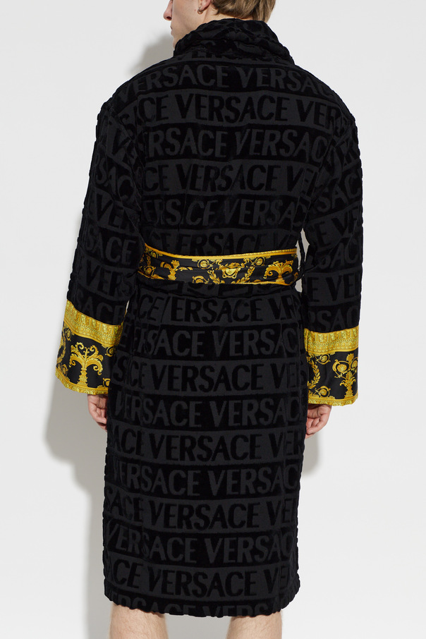 Versace Home Patterned bathrobe