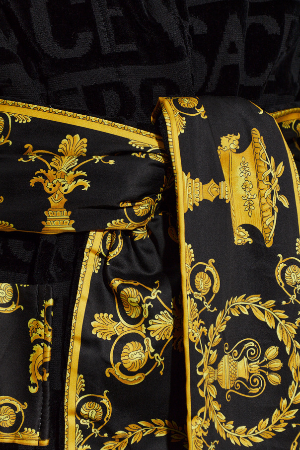Versace Home Patterned bathrobe