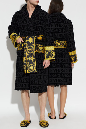 Versace Home Patterned bathrobe