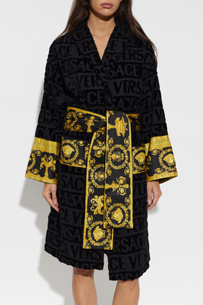 Versace Home Patterned bathrobe