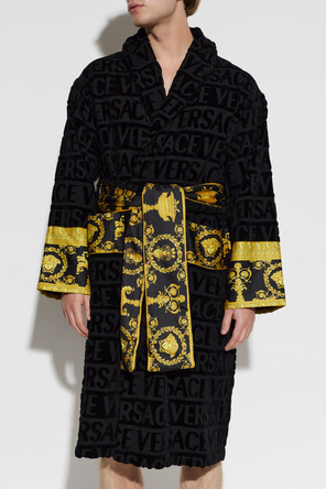 Versace Home Patterned bathrobe